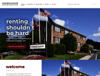 audubonmanor.com screenshot