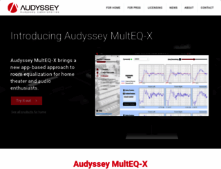 audyssey.com screenshot