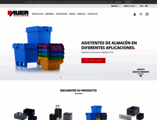 auer-packaging.es screenshot