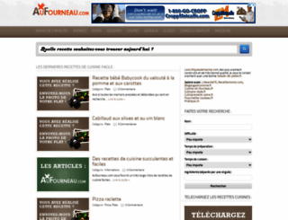 aufourneau.com screenshot