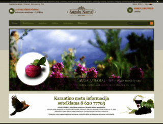 augalunamai.lt screenshot