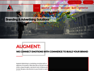 augmentadvertising.co.in screenshot