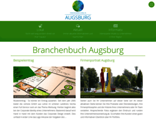 augsburg-links.info screenshot