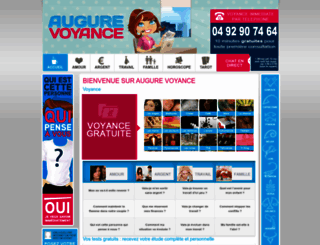 augure-voyance.com screenshot