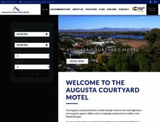augustacourtyardmotel.com screenshot