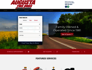 augustatire.com screenshot