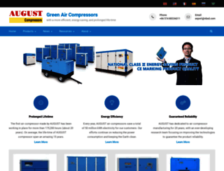 augustcompressor.com screenshot