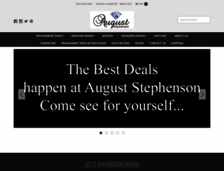 auguststephenson.com screenshot