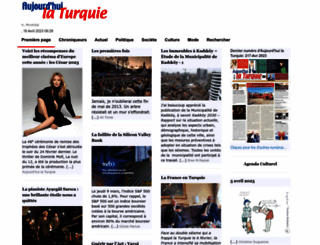 aujourdhuilaturquie.com screenshot