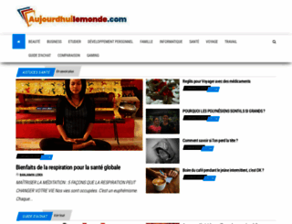 aujourdhuilemonde.com screenshot