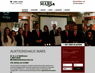 auktionshaus-mars.de screenshot