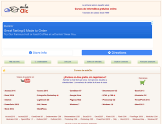 aulaclic.org screenshot