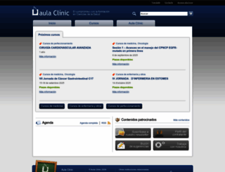 aulaclinic.com screenshot