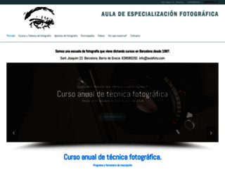 aulafoto.com screenshot