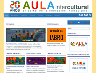 aulaintercultural.org screenshot