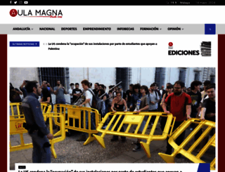 aulamagna.com.es screenshot