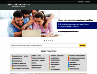 aulatutorial.com screenshot