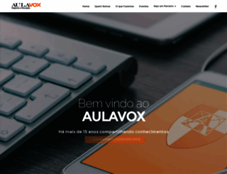 aulavox.com screenshot