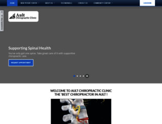 ault-chiropractic.com screenshot