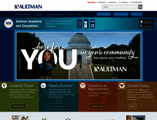 aultman.com screenshot