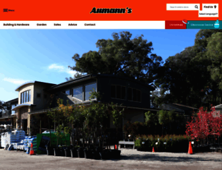 aumanns.com.au screenshot