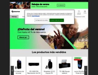 auna-multimedia.es screenshot