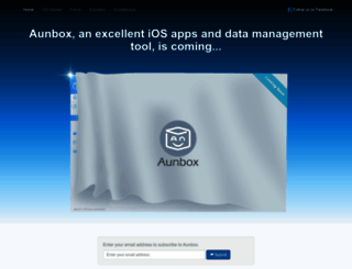 aunbox.com screenshot