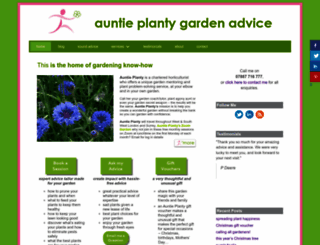 auntieplanty.co.uk screenshot