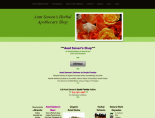 auntsareens.com screenshot