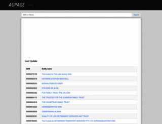 aupage.net screenshot