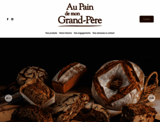 aupaindemongrandpere.com screenshot