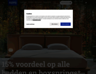 auping.nl screenshot