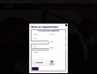 aupp.education screenshot