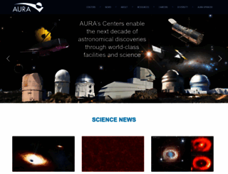 aura-astronomy.org screenshot