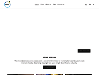 aura-aware.com screenshot