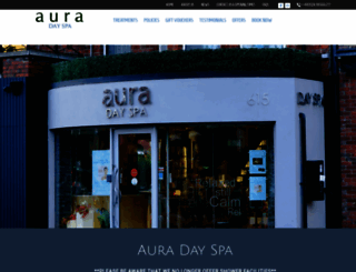 auradayspa.co.uk screenshot