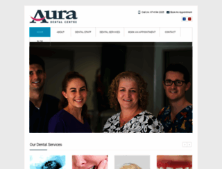 auradental.com.au screenshot