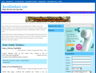 auraiklanbaris.com screenshot