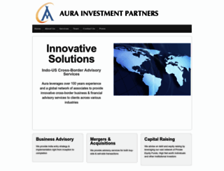 aurainvestment.com screenshot
