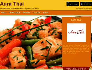 aurathai.eat24hour.com screenshot