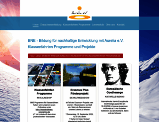 aureliaev.de screenshot