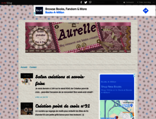 aurelle.over-blog.com screenshot