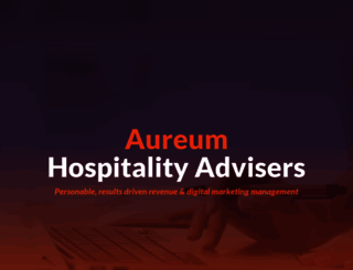 aureumhospitalityadvisers.com screenshot