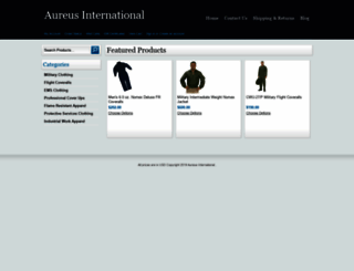 aureusinternational.com screenshot