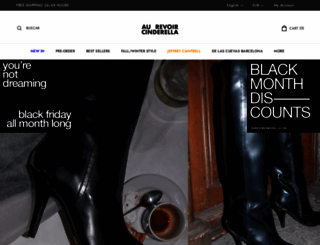 aurevoircinderella.com screenshot