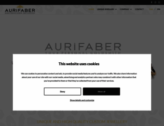 aurifaber.fi screenshot