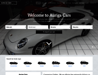 aurigacars.co.uk screenshot