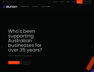 aurion.com screenshot