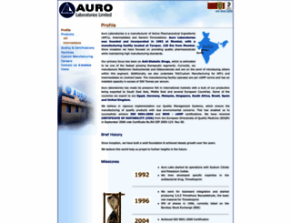 aurolabs.com screenshot