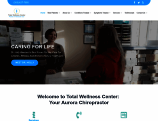 aurora-chiropractic.com screenshot